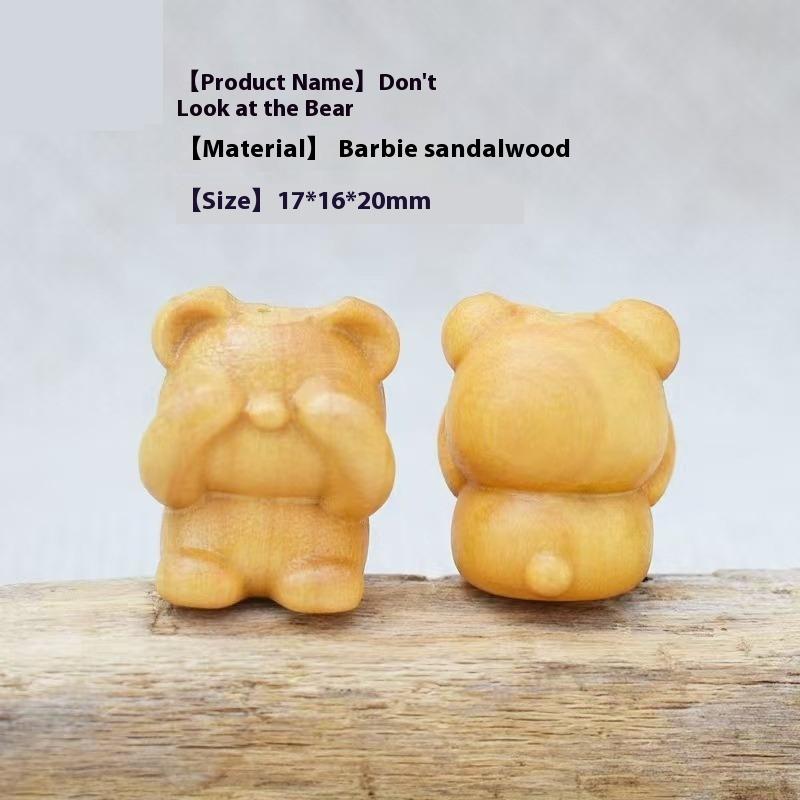 Solid Wood Cat Decoration Cute Cat Silicone Mold, Home Desktop Wood Carving Cartoon Cat Fish Tank Decoration Mold