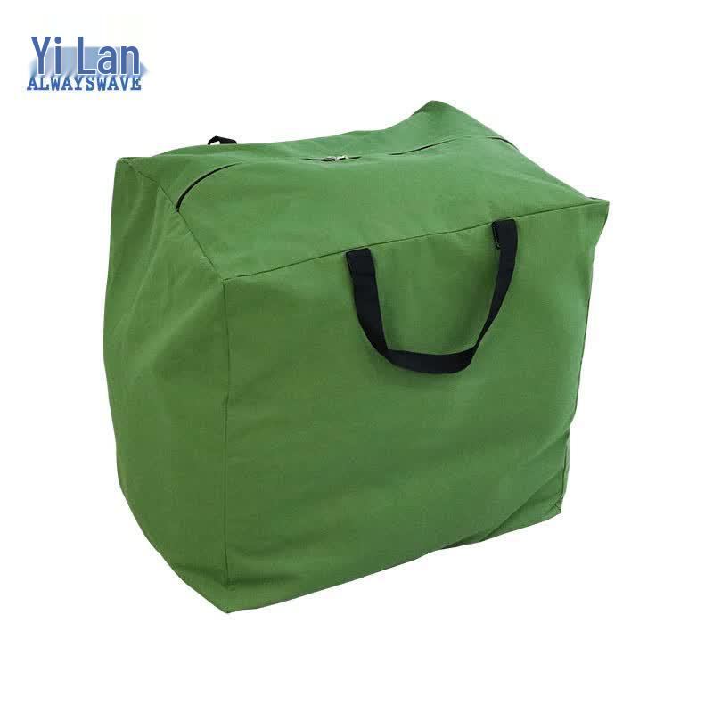 Yilan Extra Large Thick Canvas Laundry Bag with Zipper