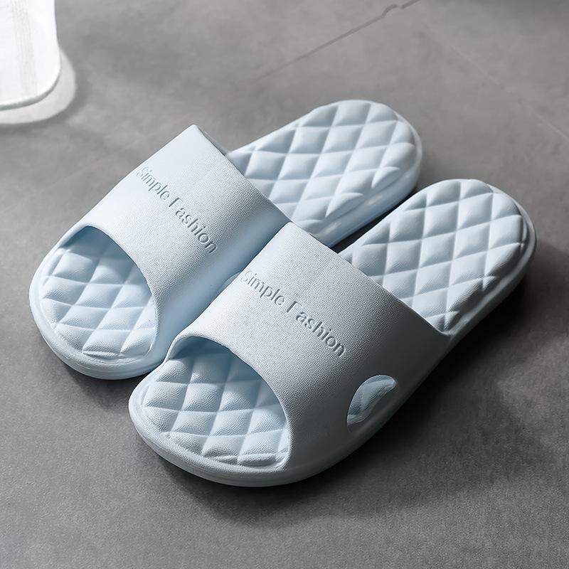 EVA Men's Non-Slip Summer Indoor Slippers - Odor Resistant & Durable for Home or Bathroom