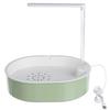 CYCLI-For Conure Budgie African Grey Garden Bird Bath Bathtub Accessory Parrot Shower Bathing Box