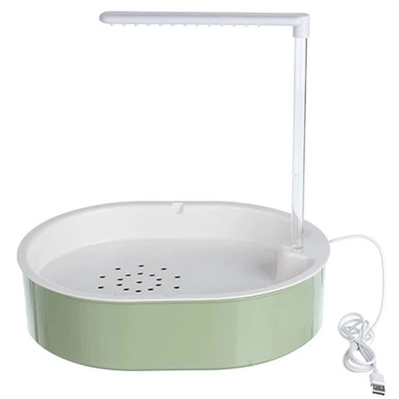 

CYCLI-For Conure Budgie African Grey Garden Bird Bath Bathtub Accessory Parrot Shower Bathing Box зелёный