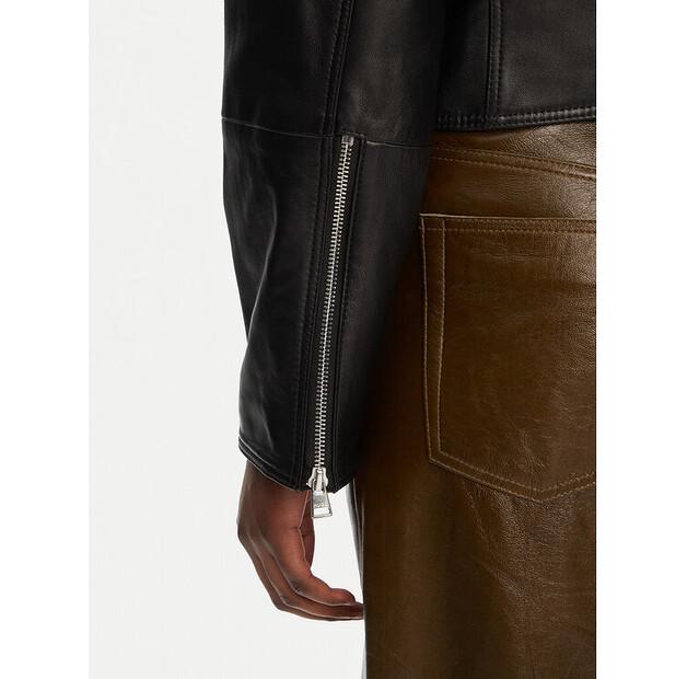 HUGO Laridas Leather Jacket