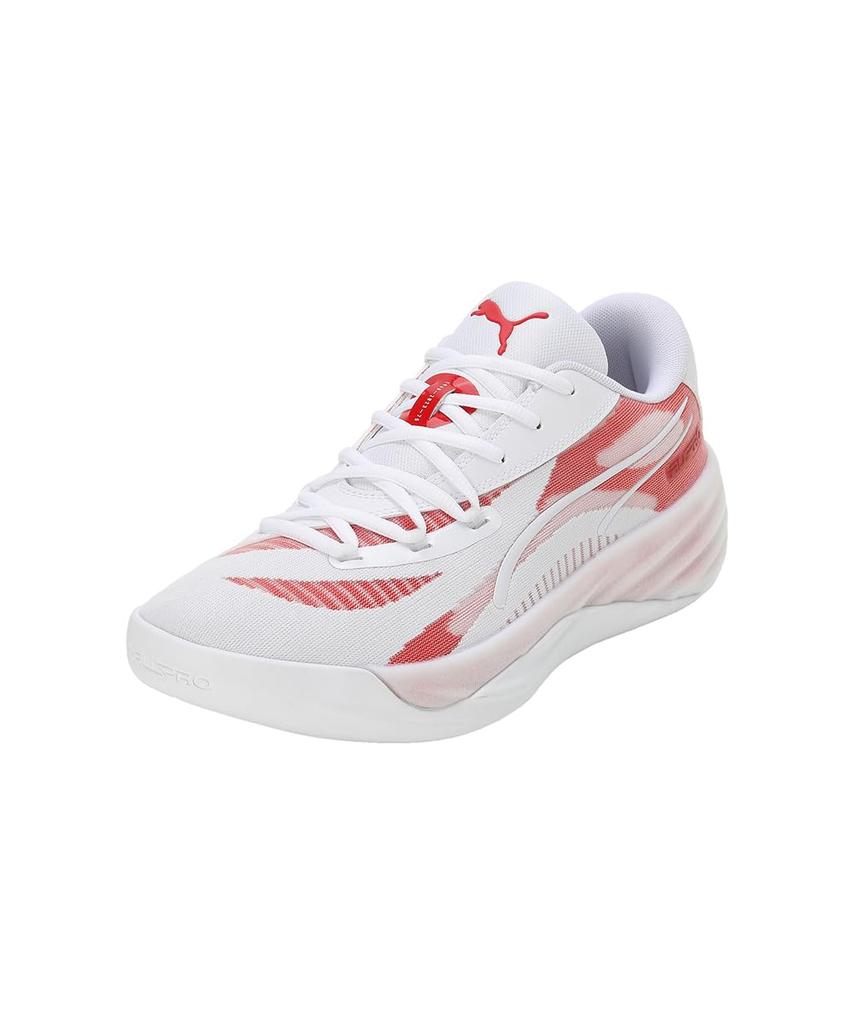 Basketbalové boty NITRO TEAM 379081 2025 Barva All Time Red cm [PUMA] ALL-PRO Jaro/Léto Bílá/Pro (04) 30,0