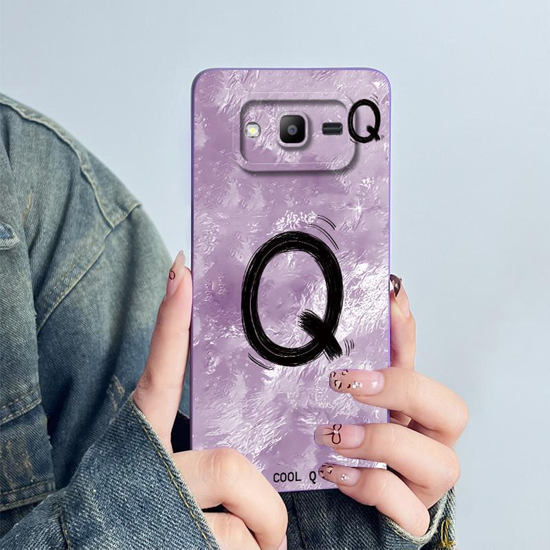 Funda For Samsung Galaxy J2 Prime G532 J2 ACE Grand Prime Plus G530 Soft Silicone Phone Case Protective Fashion Letter Cover