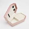 Velvet necklace packaging jewelry storage box coffin-shaped premium velvet jewelry box