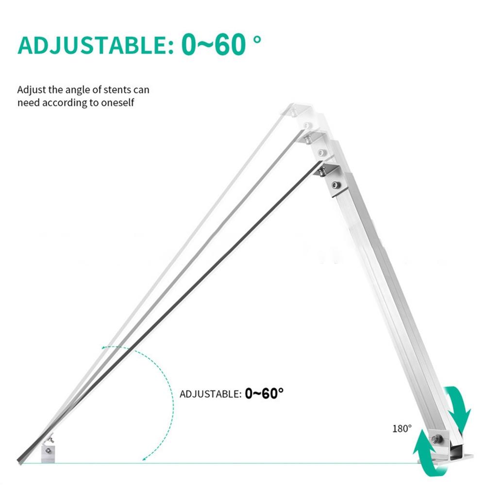 Short Brackets Aluminum Alloy Flat Roof Mounting Solar Holder