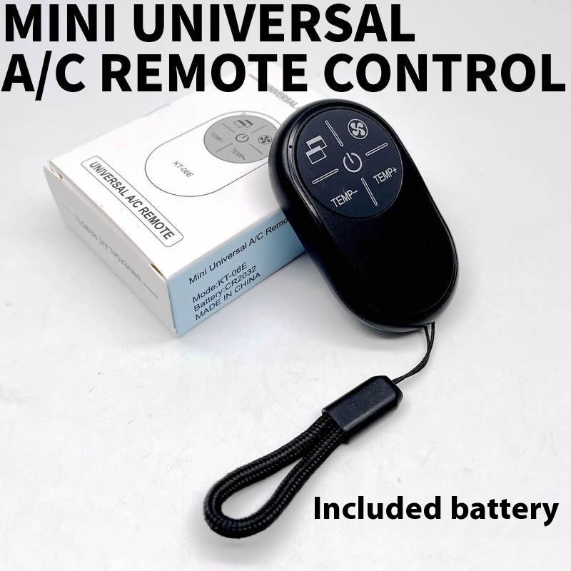 Kt-06E Universal Multi Brand Air Conditioner Remote Control Portable Ac Accessories Manual Code Matching Auto-Learning