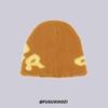 Unisex Korean-Style Plush Knitted Hat with Ear Protection