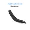 Car Front Rear Left Right Passenger Door Pull Handle Leather Outer Cover Trim Replacement For BMW X5 X6 F15 F16 2014-2018