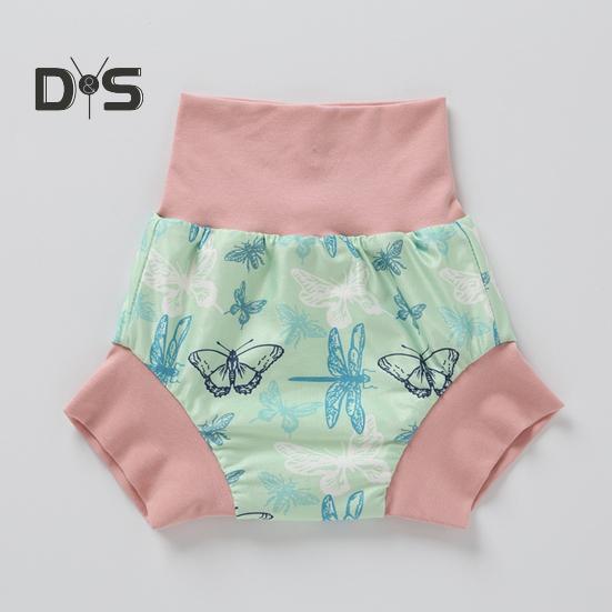 Baby Swimming Trunks 3-Layer Protection Urine Cushion Towel Washable Reusable Elastic Waist Baby Swim Shorts