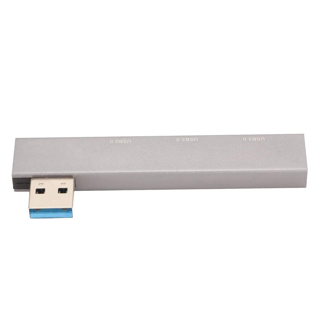 USB3.0 Hub Mini 3 in 1 1xUSB3.0 2xUSB2.0 5Gbps Aluminum Alloy Portable High Speed USB Multifunctional Hub