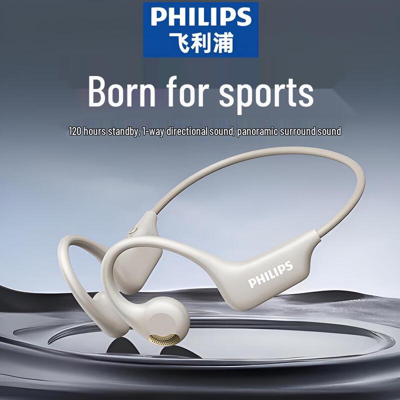 Philips Bone Conduction Ear-Hook Sports Wireless Headphones TAA1708