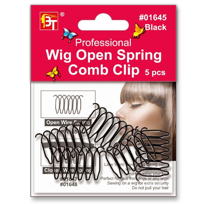 

6 Teeth Mesh Cap Comb Wig Accessories Clip Stainless Steel Wig Hairpin Wig Cap Clips Human #01645/5 Pack