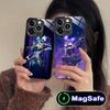 Valorant Neon Mobile Phone Case for iPhone 16 15 14 13 12 11 Pro Max Plus Mini MagSafe Glass Colour Protective Luxury Smartphone