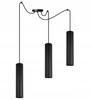 MODERN CEILING HANGING LAMP BLACK LED LAMP