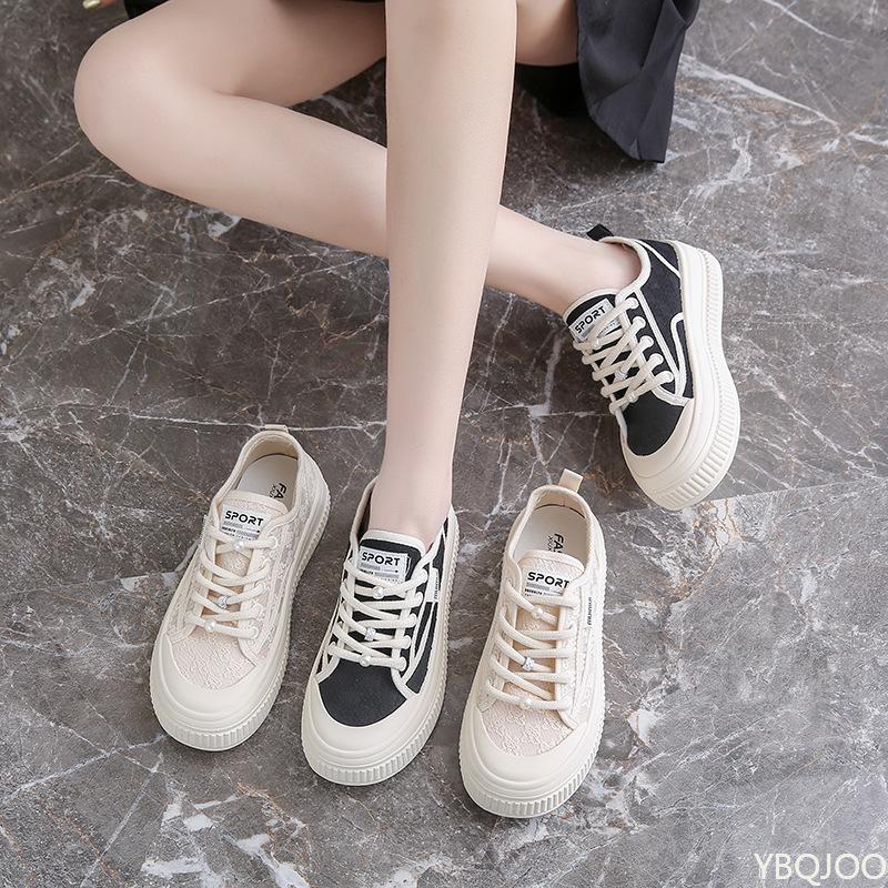 Fashion Women's New white Shoes Summer versatile mesh shoes Thick soled casual comfortable shoe Fashion comfortable Sneakers Zapatos
