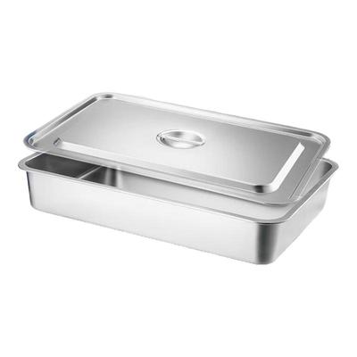 Boîte de conservation alimentaire en acier inoxydable avec couvercle
