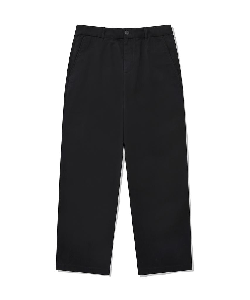COVERNAT Standard Fit Chino Pants Black
