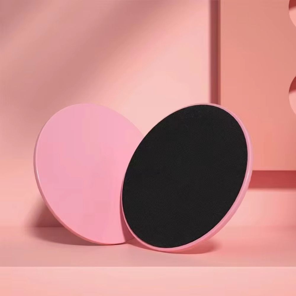 2pcs Full-Body Workout Yoga Sliding Discs Solid Color Core Slider Discs  Fitness Training