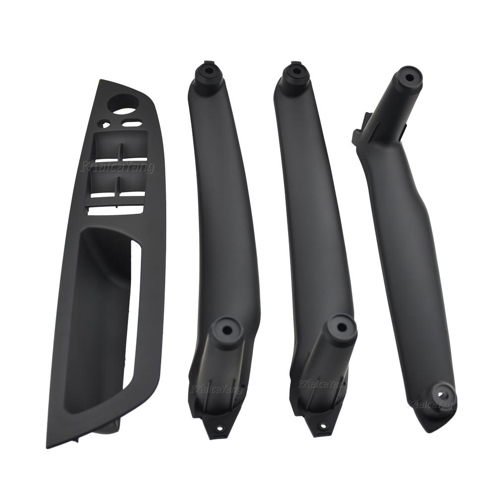 For BMW X5 X6 E70 E71 E72 51416969402 Right / left Interior Door Handles Inner Door Panel Handle Pull Trim Cover