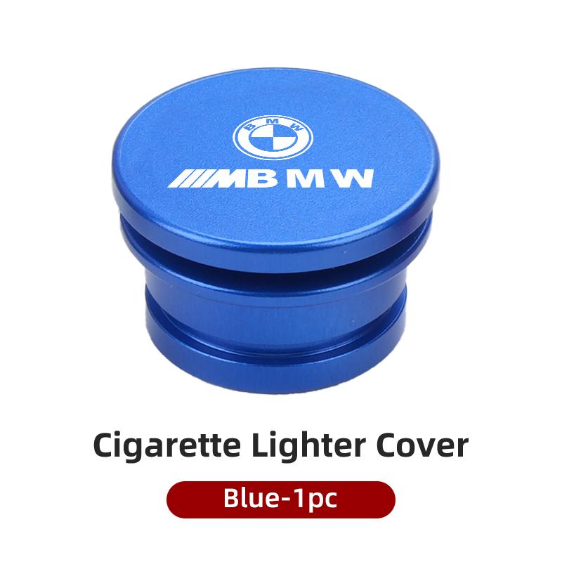 2025 Hot Metal Car Cigarette Lighter Cover Decorative Cover DustProof Dust Cover Auto  Accessories For BMW Motorsport X1 X3 X5 E