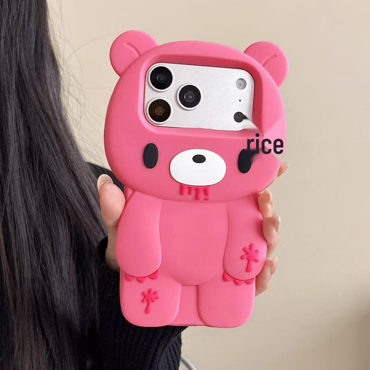 

Zombie Bear Anti-fall iPhone 14/13/12/Promax Case iPhone 13 Pro