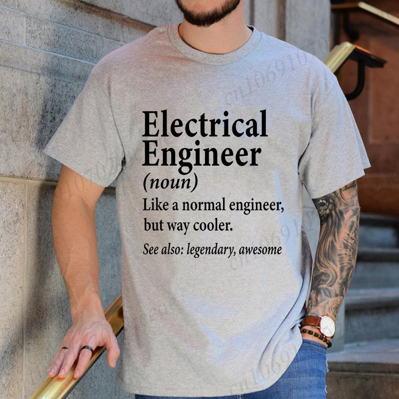 Vertrau mir ich bin ein Ingenieur Design T-Shirts für Männer Lustige Geek Buchstaben T-Shirts Programmierer Streetwear Lässig Kurzarm O-Ausschnitt T-Shirt
