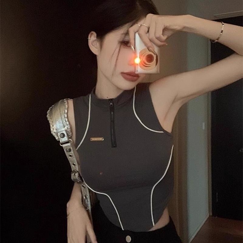 

Сексуальные женские спортивные майки-слинги, топы без рукавов, футболки для тренировок, уличная одежда, женские майки S