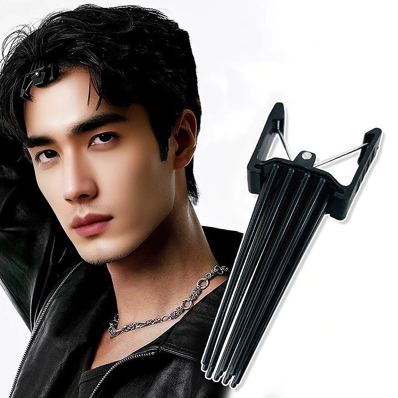 New Simple Fluffy Hairpin Bang Fluffy Hairpin Curling Roots High Natural Fluffy Hair Clip Seamless Clip Hair Comb for Women Men