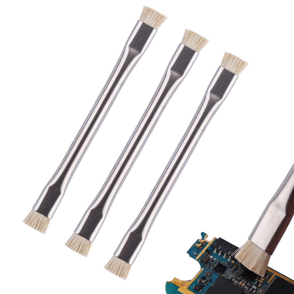 Antistatische Bürste Motherboard PCB Reinigungswerkzeuge für Handy ESD-Bürste Elektronische BGA-Nacharbeitsreparaturwerkzeuge Outils