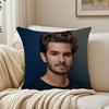 Fit for American Casual Minimal AAndrew Garfield Cushion Cover Linen Pillowcase Soft  for Sofa Bed Home Room Decor