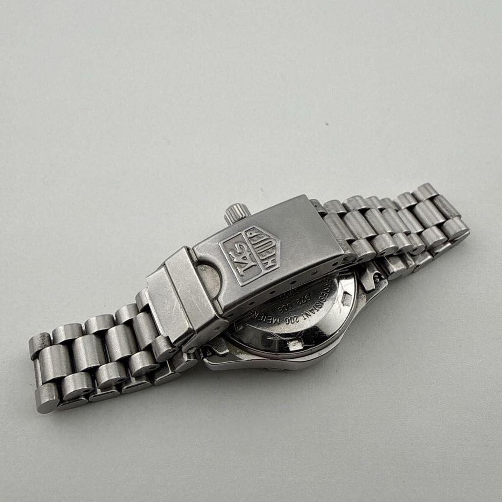 Used TAG HEUER 972.008 TAG Heuer Professional Ladies Watch Quartz Working Item Battery Replaced [T48]