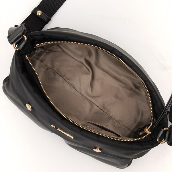 Schultertasche Greige mit doppelter Fronttasche [Lava Gagery], (26)