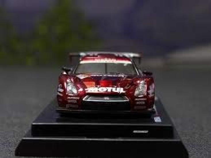 Nissan Genuine Parts Miniature Car MOTUL AUTECH Racing Red Chrome Scale (Racing) KWAM1-03027 GT-R 1/1488