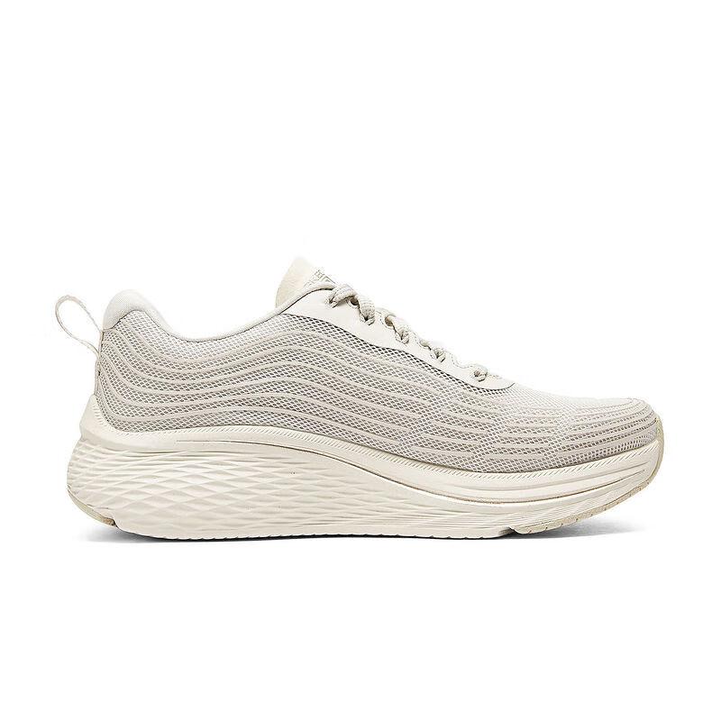 Skechers Max Cushioning Elite 2.0 Sports Comfortable Durable Breathable Low Top Running Shoes Women Sneaker Light-Gray 129600-NAT