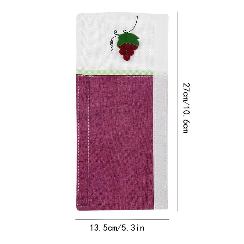 3pcs/set Cotton Refrigerator Door Knob Cover Home Decor Oven Door Handle Cover Handles Anti Skid Protector Gloves