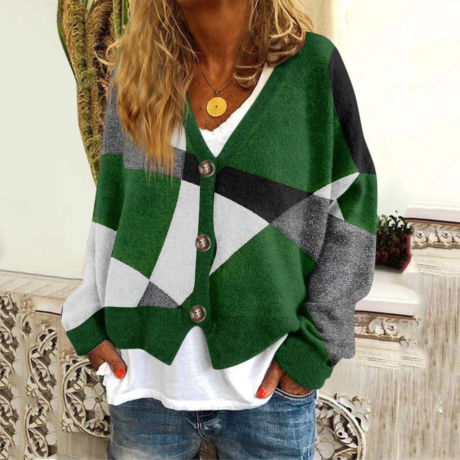 

Женская мода с длинным рукавом, рождественский принт «Снеговик-снежинка», куртка, кардиган S