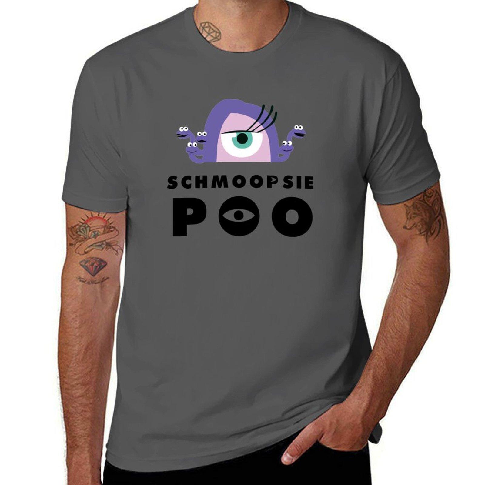 

Schmoopsie Poo T-Shirt t shirt for man t shirts for man pack cotton T-Shirt 4XL