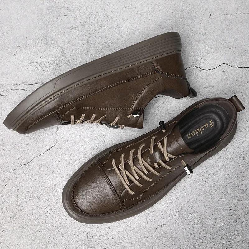Fashion Men Shoes 2025 Classic Outdoor Skateboard shoe Fashion Mens Sneakers High Quality Sport Board Shoes Korea style Men Casual shoes