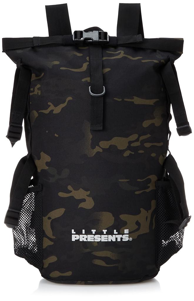 LITTLE PRESENTS Waterproof Backpack S 20 B-25 Black Camo
