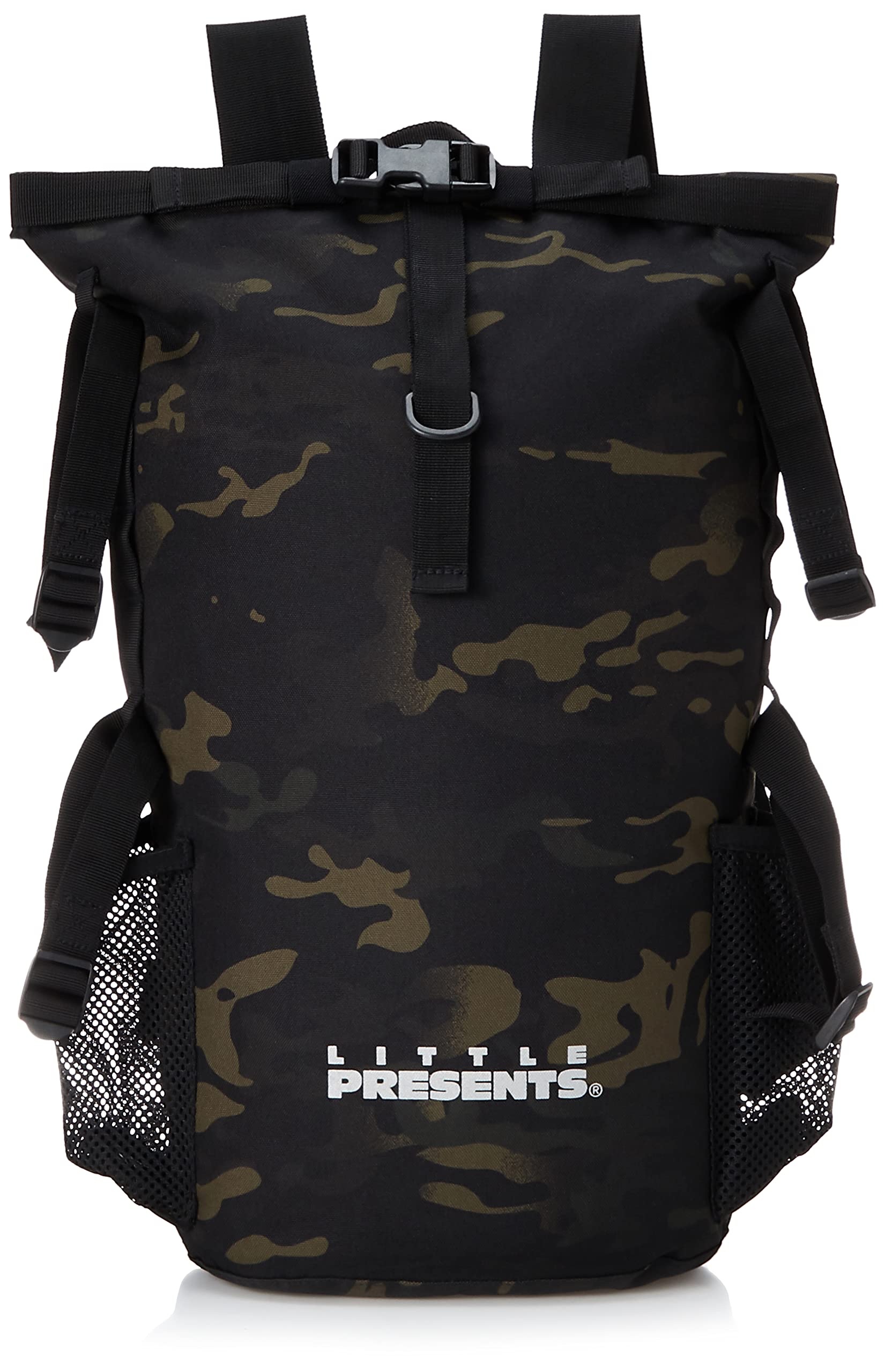 

LITTLE PRESENTS Waterproof Backpack S 20 B-25 Black Camo