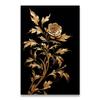 1pcs Canvas Painting Dark Golden Flower Wheat Canvas Painting Decorative Paintings Wall Decor Art Mural Wall Decoration for Home No Frame