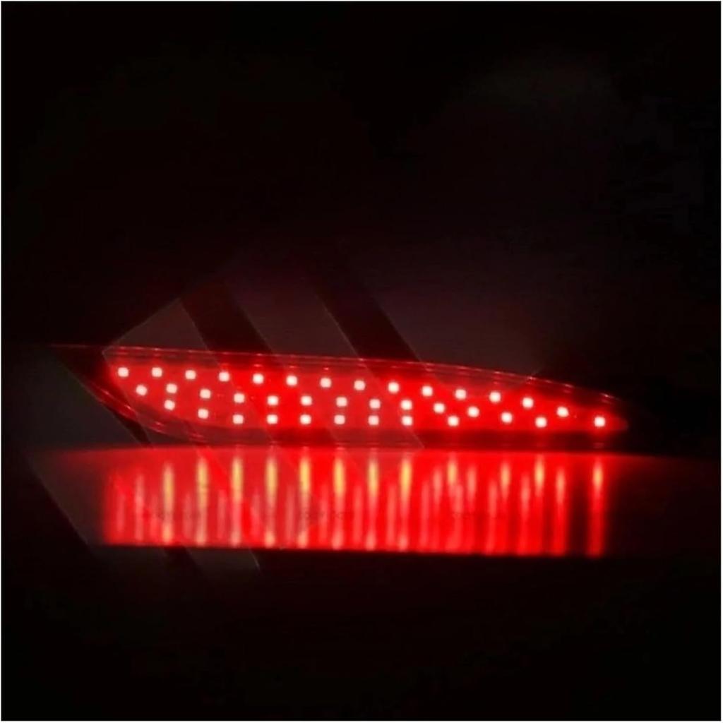Pair Car Led Rear Bumper Reflector Tail Light Taillight Braking Daytime Running Light, Compatible For Hyundai Elantra 2012 2013 Signal Light