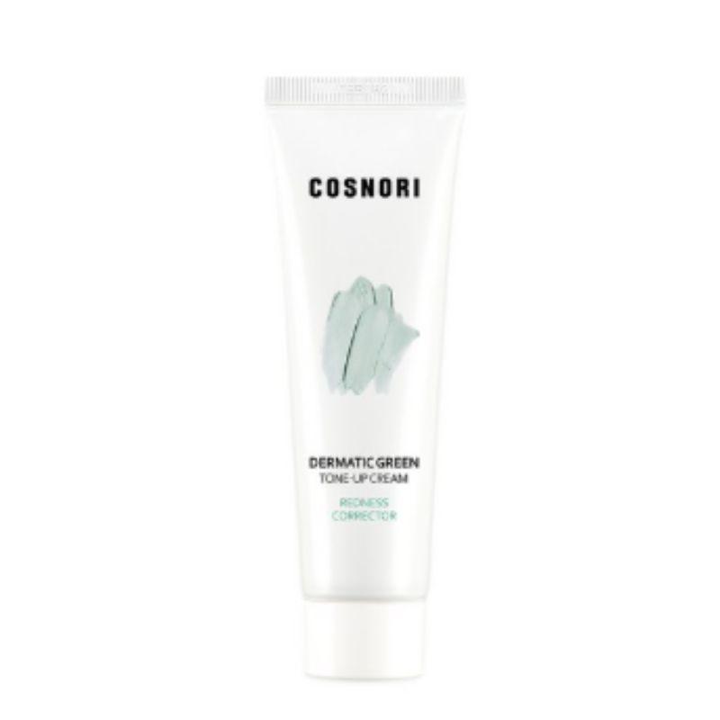 COSNORI Green Tone-Up Redness Correcting Cream K-Beauty Color Tone Corrector Dermatic Green Base