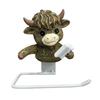 Funny Frog Toilet Paper Holder Wall Mounted Paper Roll Holder Novelty Resin Frog Towel Tissue Dispenser for Bathroom Decor