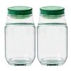 Salad Jar with Side Door Opening Integrated Seasoning Bowl Large