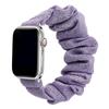 Scrunchie-Armband für Apple Watch Armband 44mm 40mm 41mm 45mm 38 42mm 49mm Elastisches Nylon-Armband iWatch Serie 3 6 se 7 8 9 ultra 2