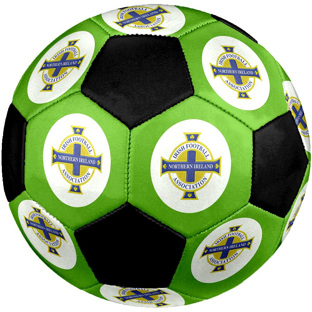SIZE 5 Northern Ireland National Football Team Soccer Ball Colorful All Ages Machine Stitched PVC Competition Ready Durable High-Bounce