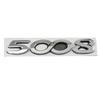 Autocollant Emblème Lettres Logo Badge Métal Coffre Arrière pour Peugeot 2008 3008 4008 5008 Accessoires de Décoration Styling