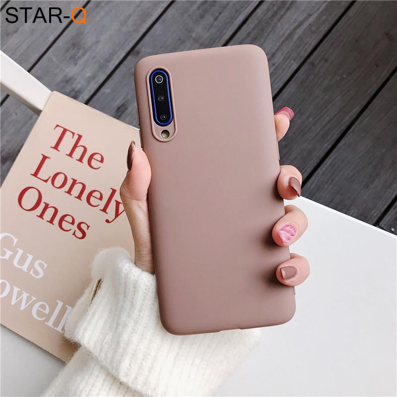 Candy Color Silikon Handyhülle für Samsung Galaxy A50 A70 A30 A40 A20 A10 Galaxi A51 A71 A20e M30s A7 2018 Matte Soft Tpu Hüllen